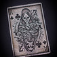 Silver Reaper Ace of Clubs