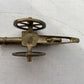 Small Antique Brass Field Cannon Collectable Brassware