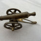 Small Antique Brass Field Cannon Collectable Brassware