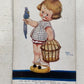 Mabel Lucie Attwell Postcard Bluebird of Happiness Postmark  1927 Collectable