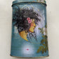 Vintage Empty Bohemian Style Postcards Tin Collectable Advertising
