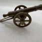 Small Antique Brass Field Cannon Collectable Brassware