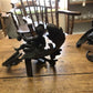 Pair 19th Century Style Rococo Type Bronze Chenet Firedogs Andiron Fireplace