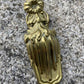 Small Antique Victorian Brass Letter Clip Merry Phipson & Parker Paper Clip