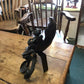 Pair 19th Century Style Rococo Type Bronze Chenet Firedogs Andiron Fireplace