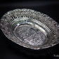 Antique German 800 Silver Pierced Dish with embossed Cherubs and Dogs