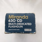 Miranda 630 CD Multi Dedicated Camera Flashgun ( Untested )