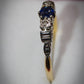 Beautiful 18 Carat Gold Sapphire and Diamond Ring Size O 1/2 Pre-Owned