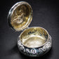 Antique 19th Century Dutch Silver Snuff Box Hinged Lid Beautifully Decorated