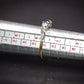 Beautiful 18 Carat Gold Sapphire and Diamond Ring Size O 1/2 Pre-Owned