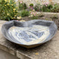 Vintage Ray Marshall Heart Shaped Dish Collectable Handcrafted Pottery