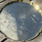 Antique Brass Plate Flat Bottomed Brass Dish Tray With Raised Edge 
