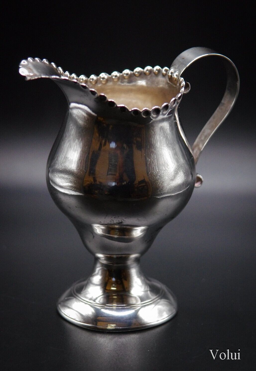 Antique Georgian Solid Silver Cream Jug 1793 London