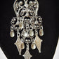 Wedding Jewellery Brooch Heart Shape Sylvsmidja of Voss Norway Silver Crowned 