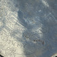 Antique Brass Plate Flat Bottomed Brass Dish Tray With Raised Edge 