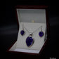 Beautiful Silver Necklace and Earrings Boxed Preowned Great Gift Idea