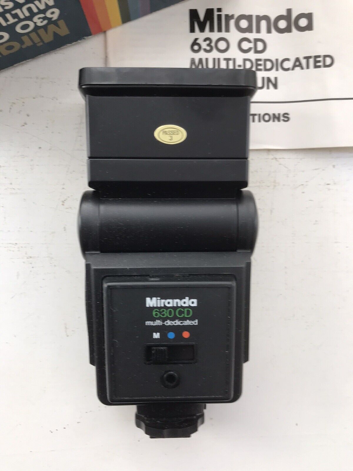 Miranda 630 CD Multi Dedicated Camera Flashgun ( Untested )