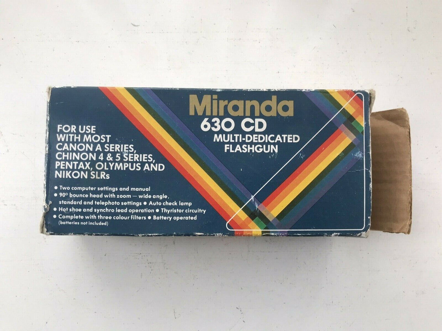 Miranda 630 CD Multi Dedicated Camera Flashgun ( Untested )