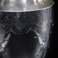 Beautiful Antique Victorian Solid Silver Engraved Goblet Henry Holland 1876