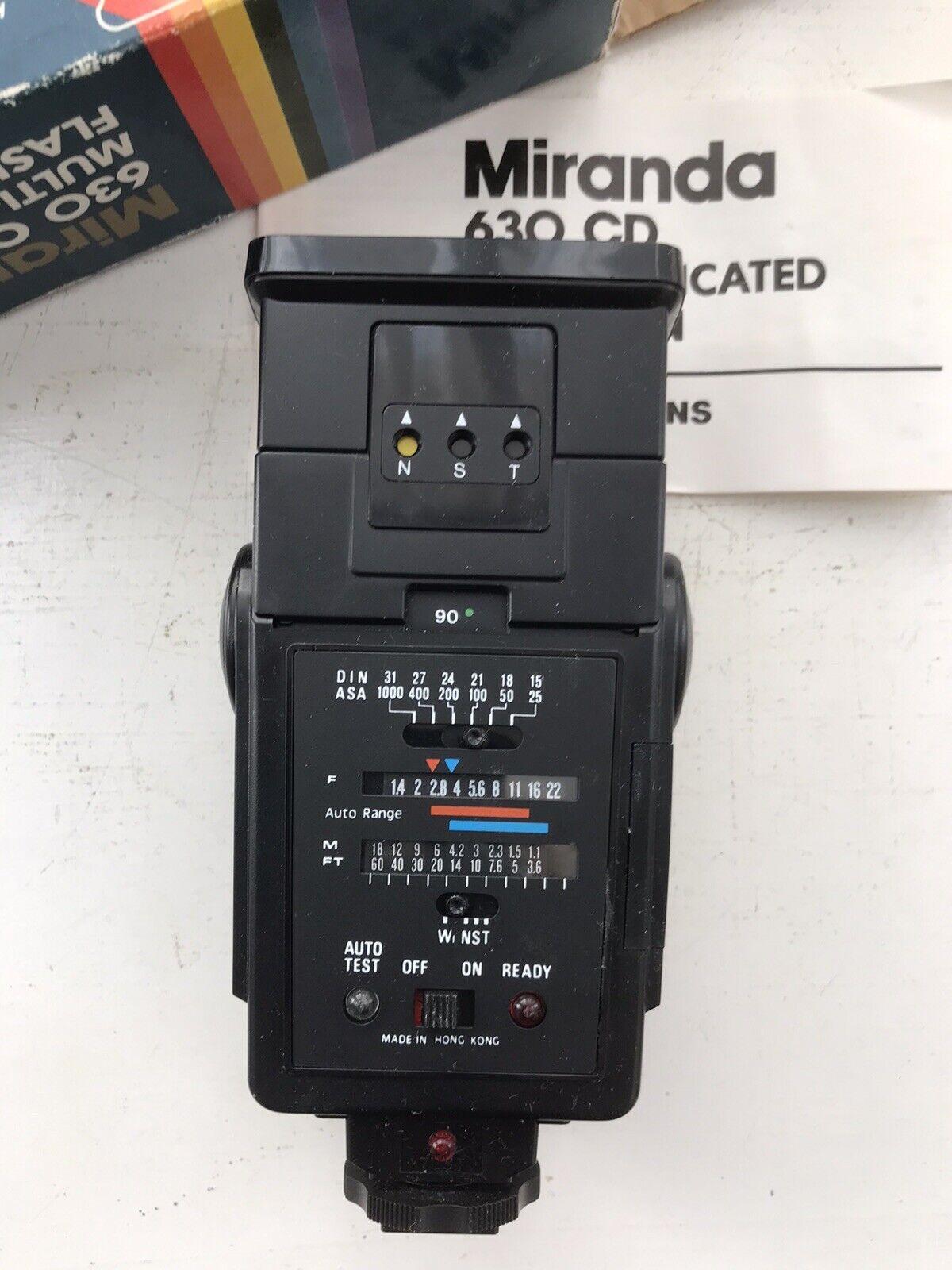 Miranda 630 CD Multi Dedicated Camera Flashgun ( Untested )