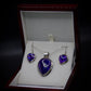 Beautiful Silver Necklace and Earrings Boxed Preowned Great Gift Idea