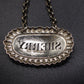 Antique Georgian Sherry Silver Wine Label London 1831 Reily & Storer