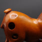 Japanese Netsuke Signed Cat and Mouse Boxwood