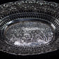 Antique German 800 Silver Pierced Dish with embossed Cherubs and Dogs
