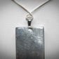 Unusual and Eyecatching 925 Sterling Silver Mounted Pendant and Chain Great Gift
