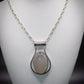 Beautiful and Eyecatching 925 Sterling Silver Mounted Pendant and Chain