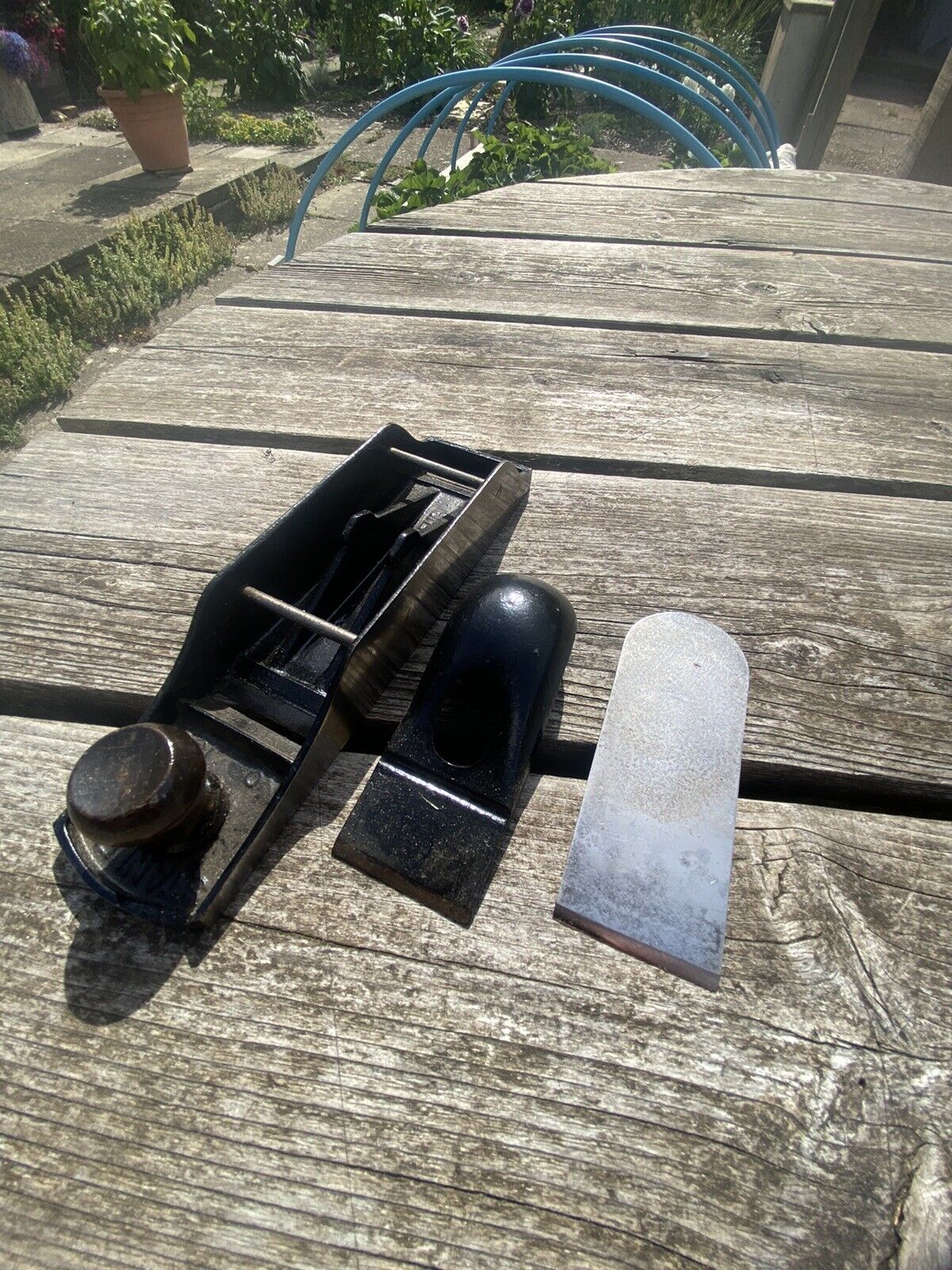 Vintage Stanley No 130 Double Ended Plane Collectable Carpentry Woodworking Tool