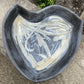 Vintage Ray Marshall Heart Shaped Dish Collectable Handcrafted Pottery