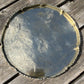 Antique Brass Plate Flat Bottomed Brass Dish Tray With Raised Edge 
