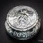 Antique 19th Century Dutch Silver Snuff Box Hinged Lid Beautifully Decorated