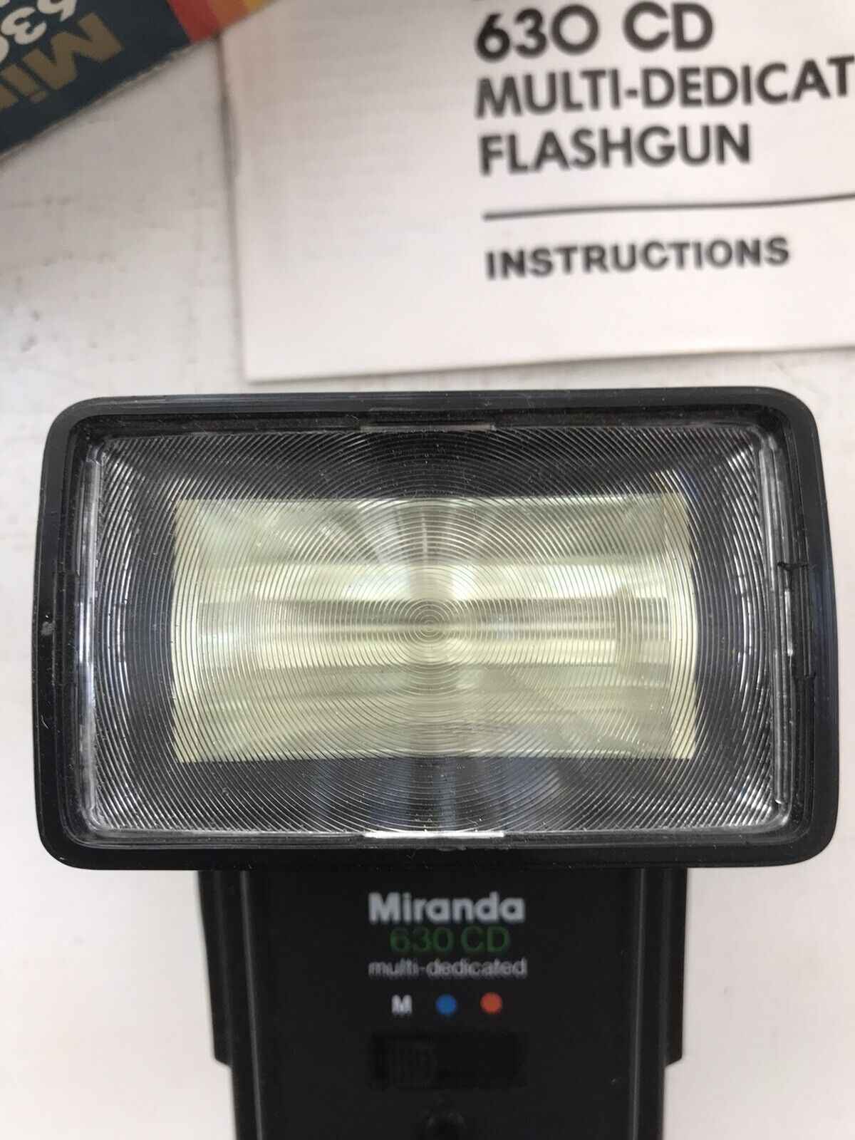 Miranda 630 CD Multi Dedicated Camera Flashgun ( Untested )