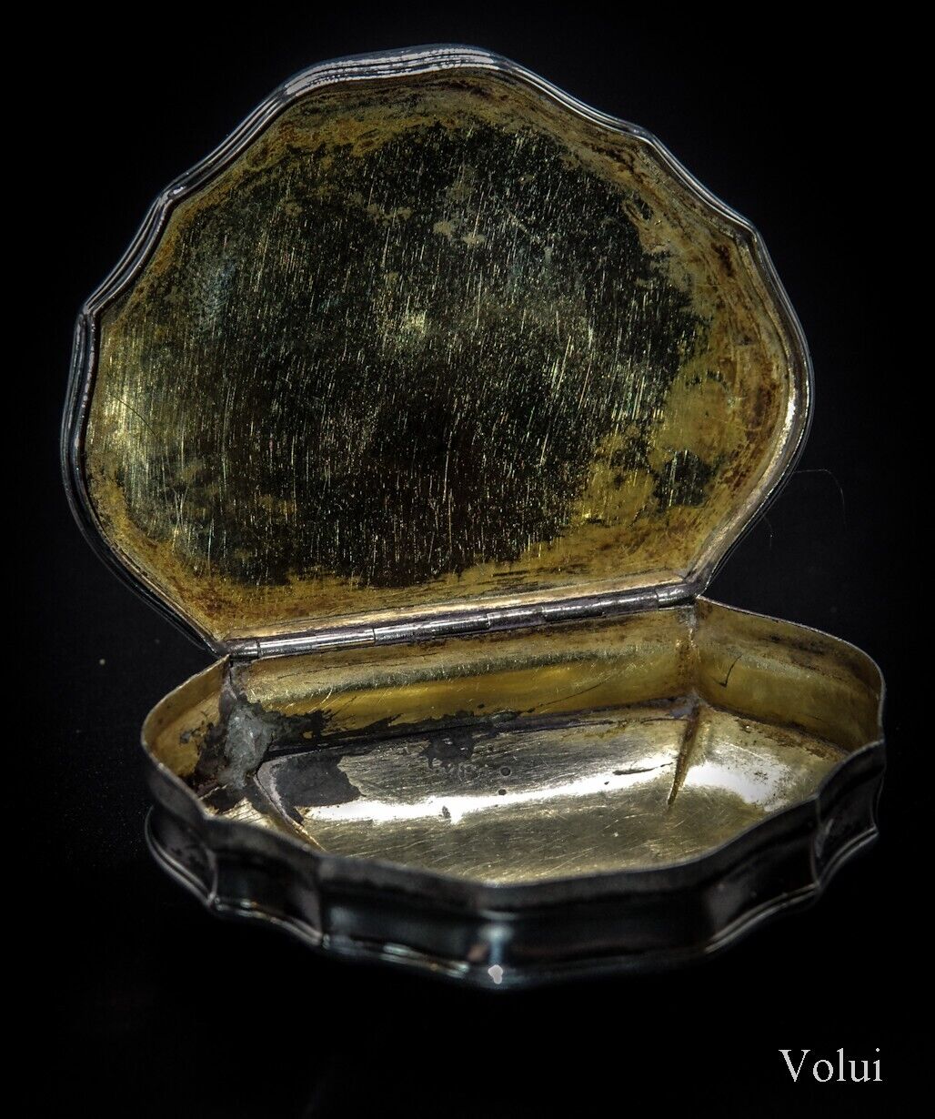 Stunning 18th Century Silver Snuff Box Collectable Antique